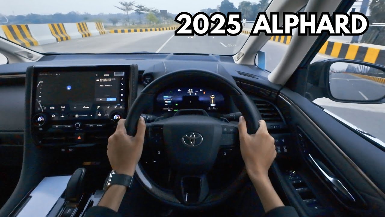 2025 Toyota Alphard - Driving Impressions (POV)