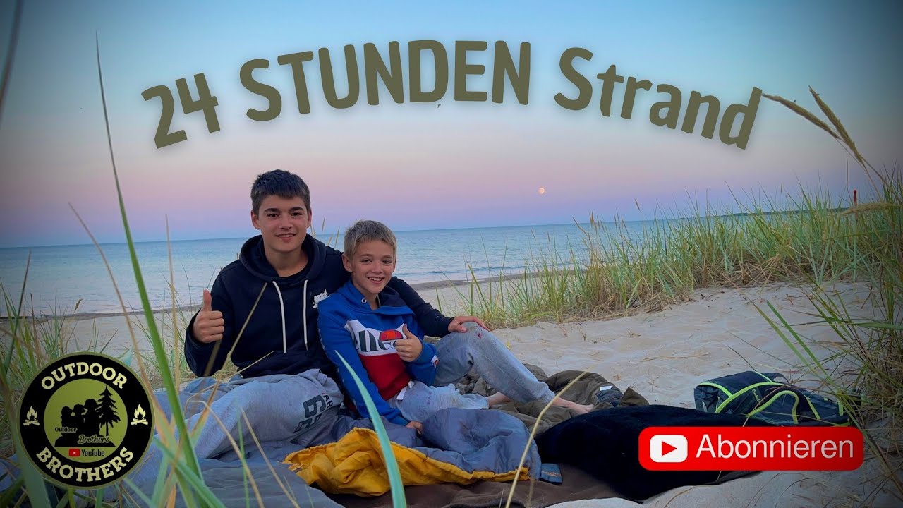 24 STUNDEN am Strand- einen Overnighter am Strand von Öland in Schweden.