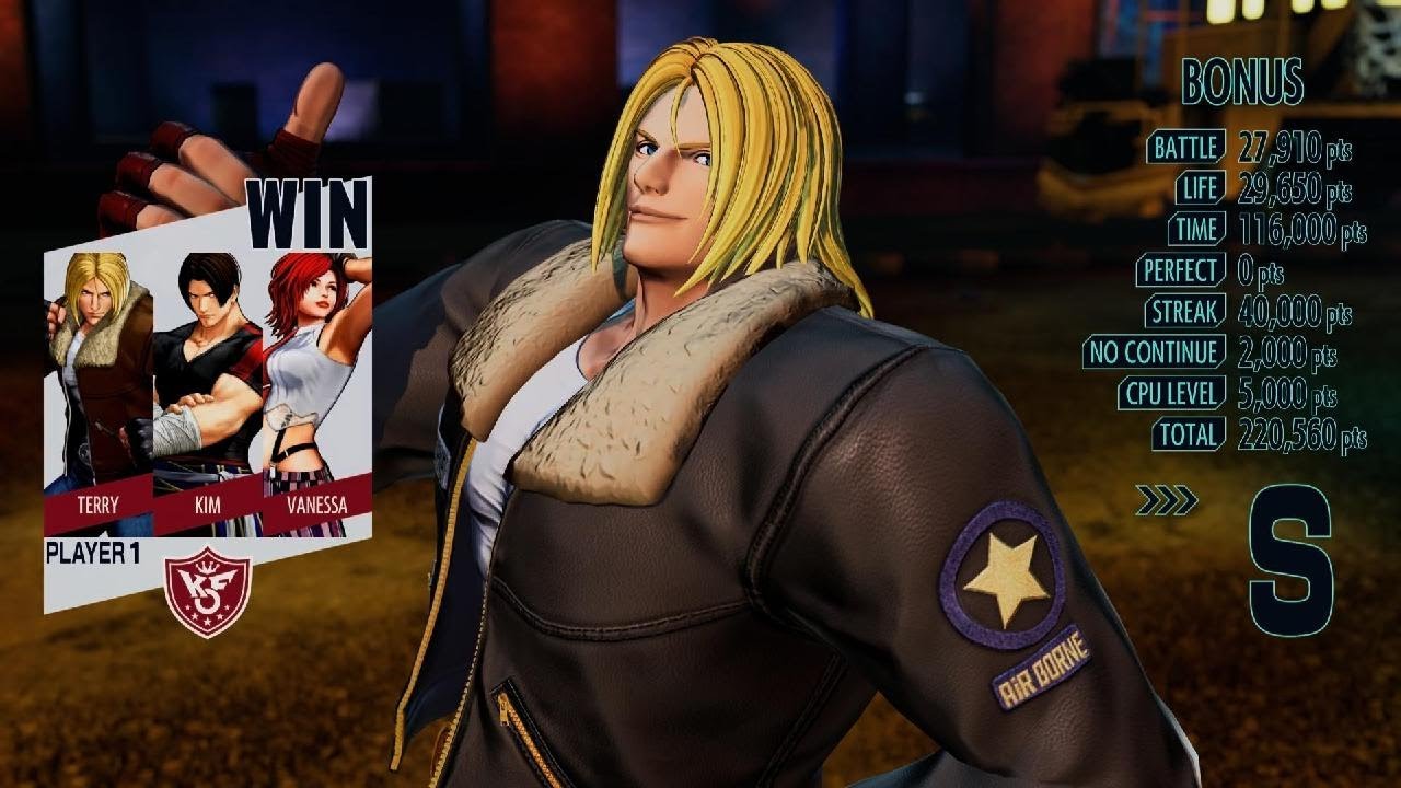 THE KING OF FIGHTERS XV_story mode  Terry vanessa and Kim