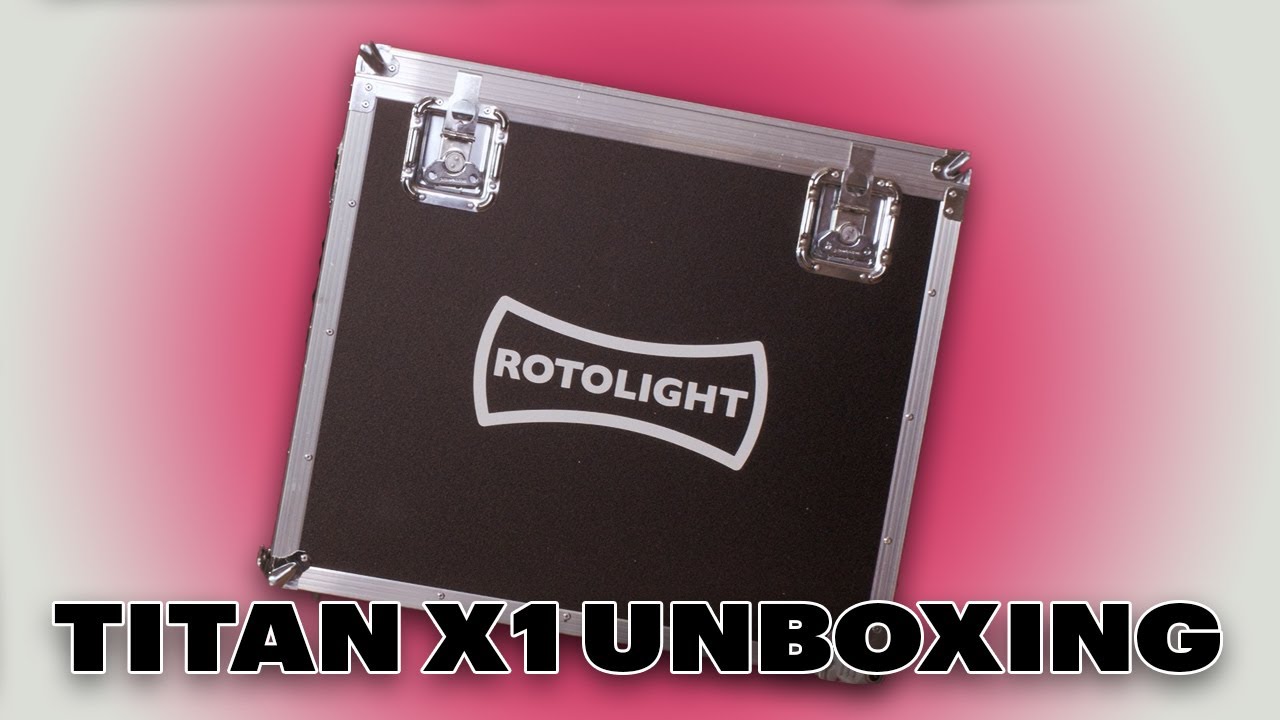 Unboxing the Titan X1 by Rotolight | 1x1 LED Panel Light Unboxing