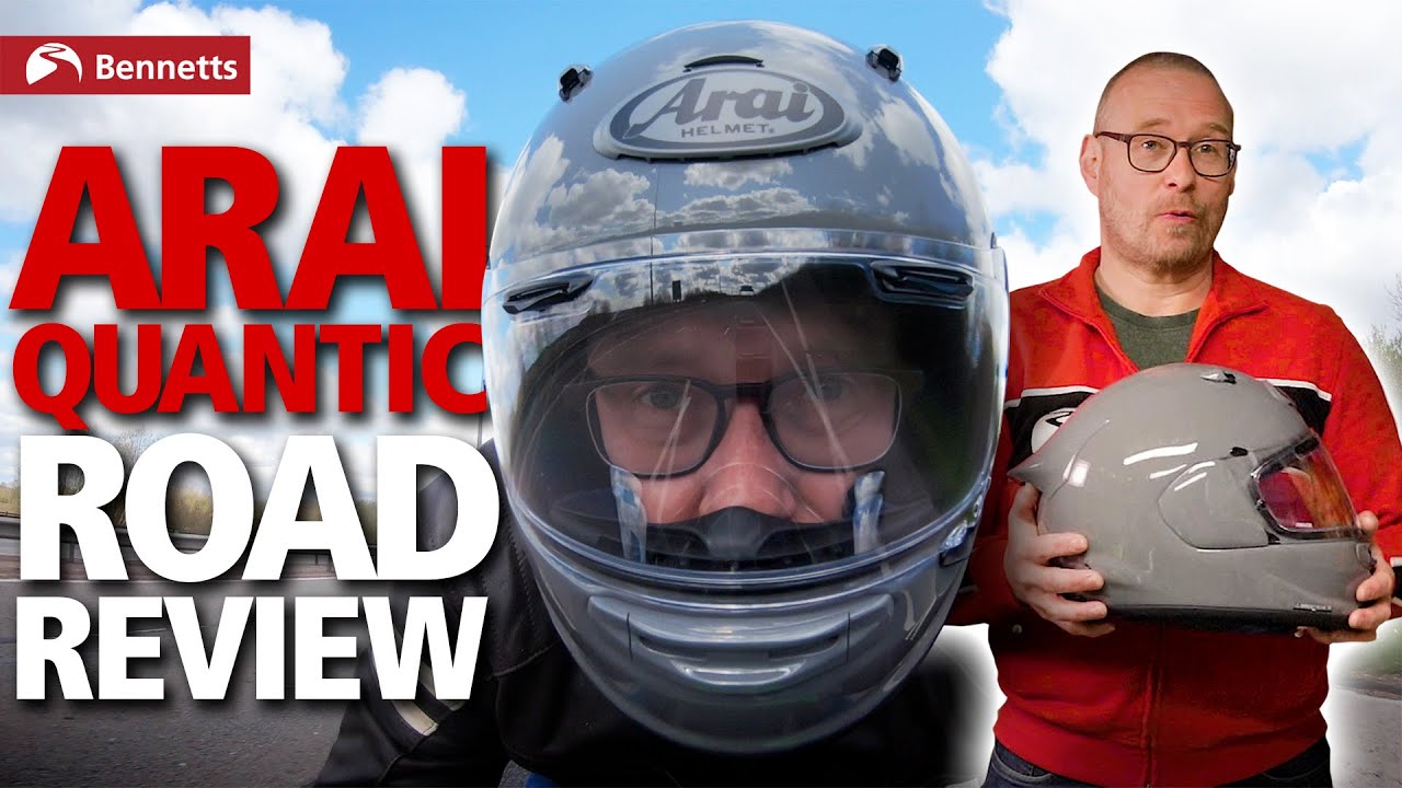Safest motorcycle helmet? Arai Quantic review | Road test & teardown