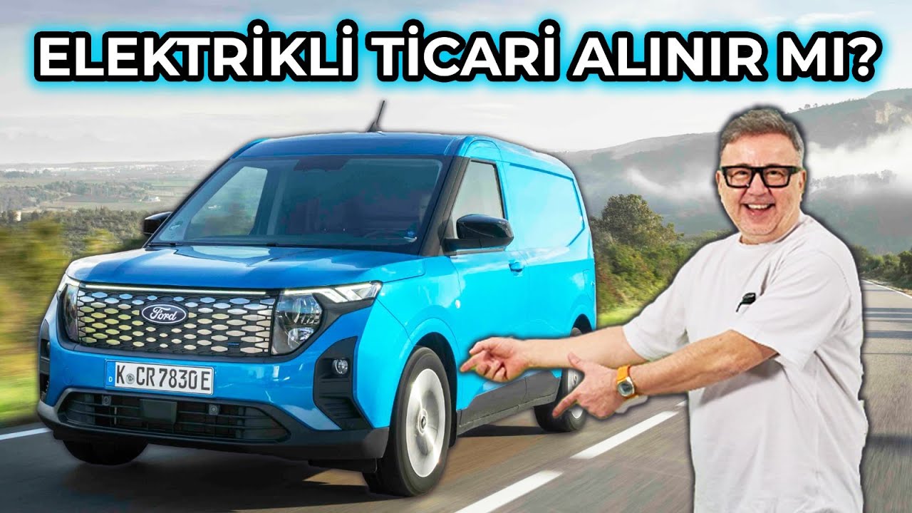 Elektrikli Ford e-Transit Courier’in menzili 300 km/2025’in ikinci yarısında geliyor