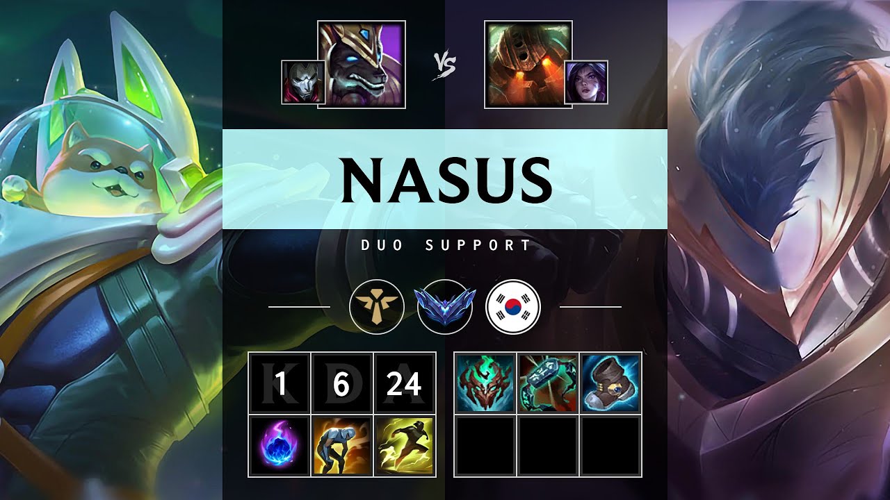 Nasus Support vs Nautilus - KR Diamond Patch 25.19