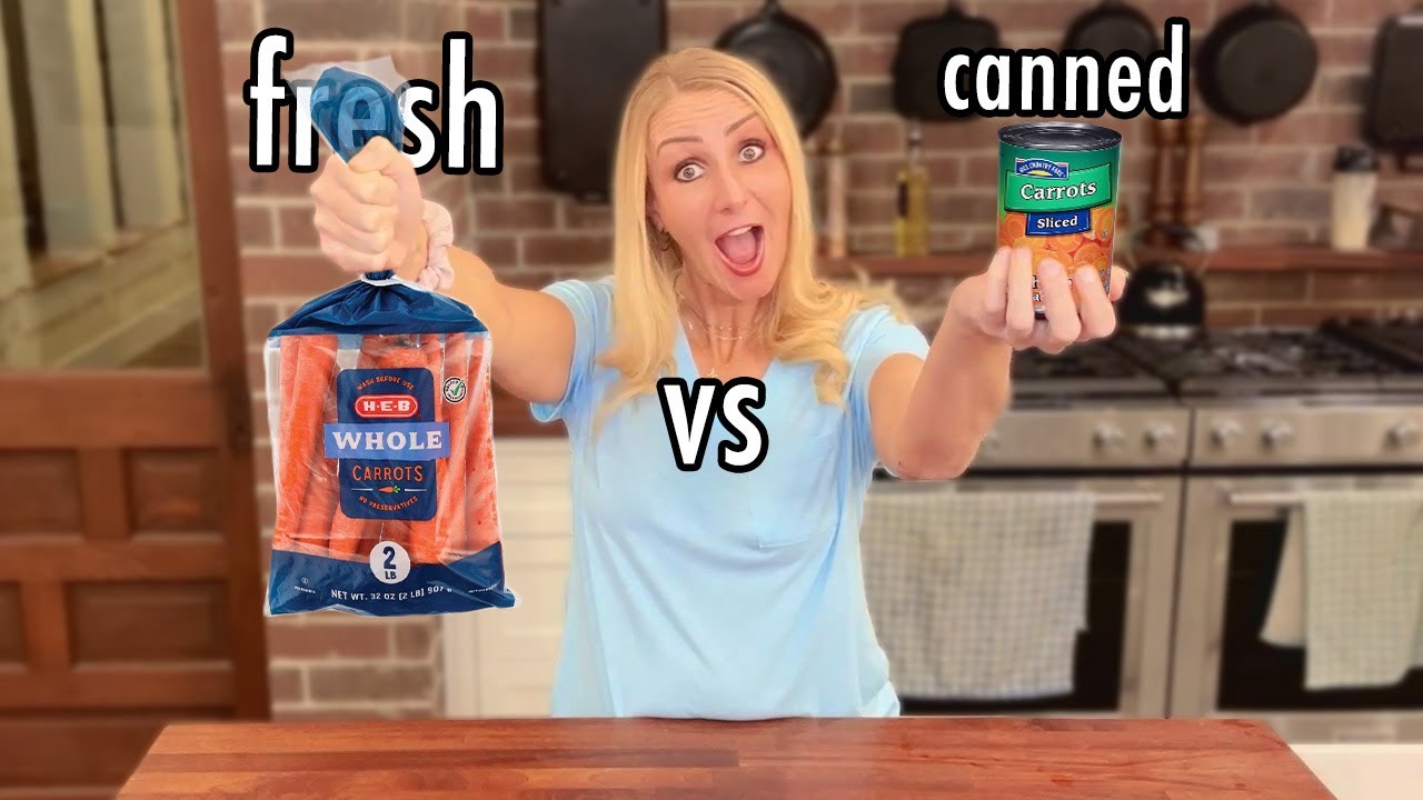 🥕Fresh vs Canned Carrots. The MONEY Math Nobody Talks About💸