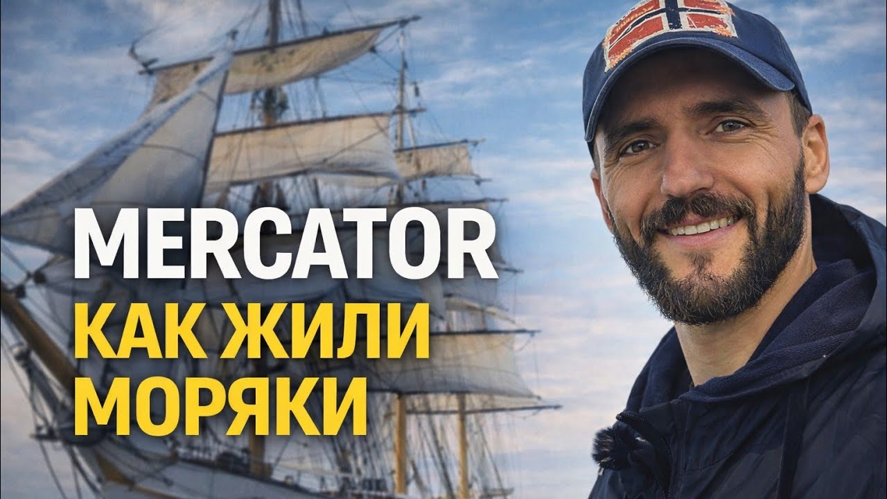 Парусник Mercator как жили моряки вдали от берега