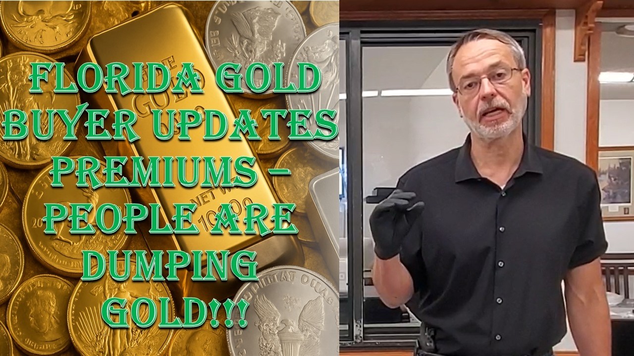 Florida Gold Buyer Updates Premiums & Inventory - 3/11/26 - People are Dumping Precious Metals!!!