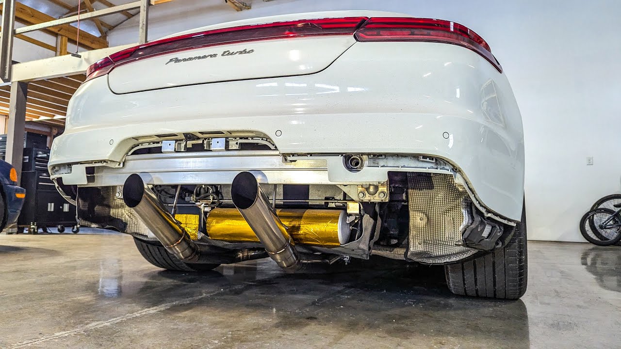 Выхлопная система для Panamera Turbo — звучит ПОТРЯСАЮЩЕ!