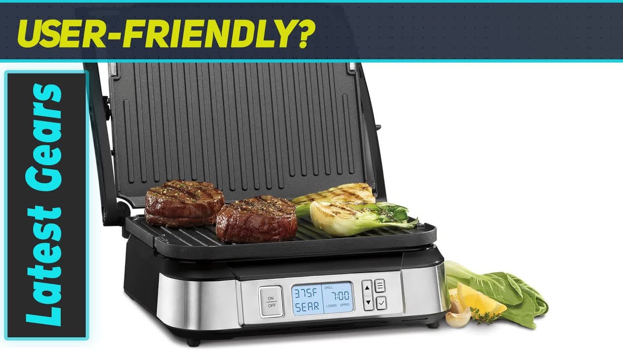 Best Cuisinart GR-6S Contact Griddler with Smoke-less Mode