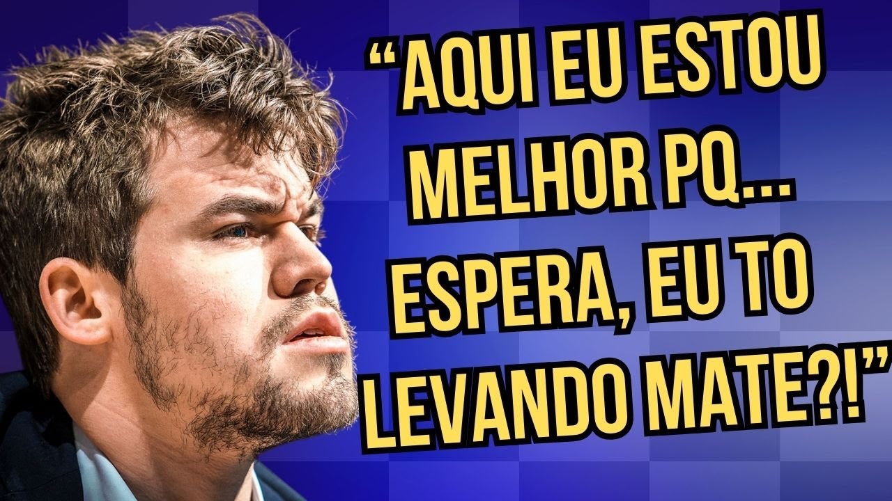 Magnus Tinha Certeza da Vitória... Até o MN Sacrificar a Dama!!!