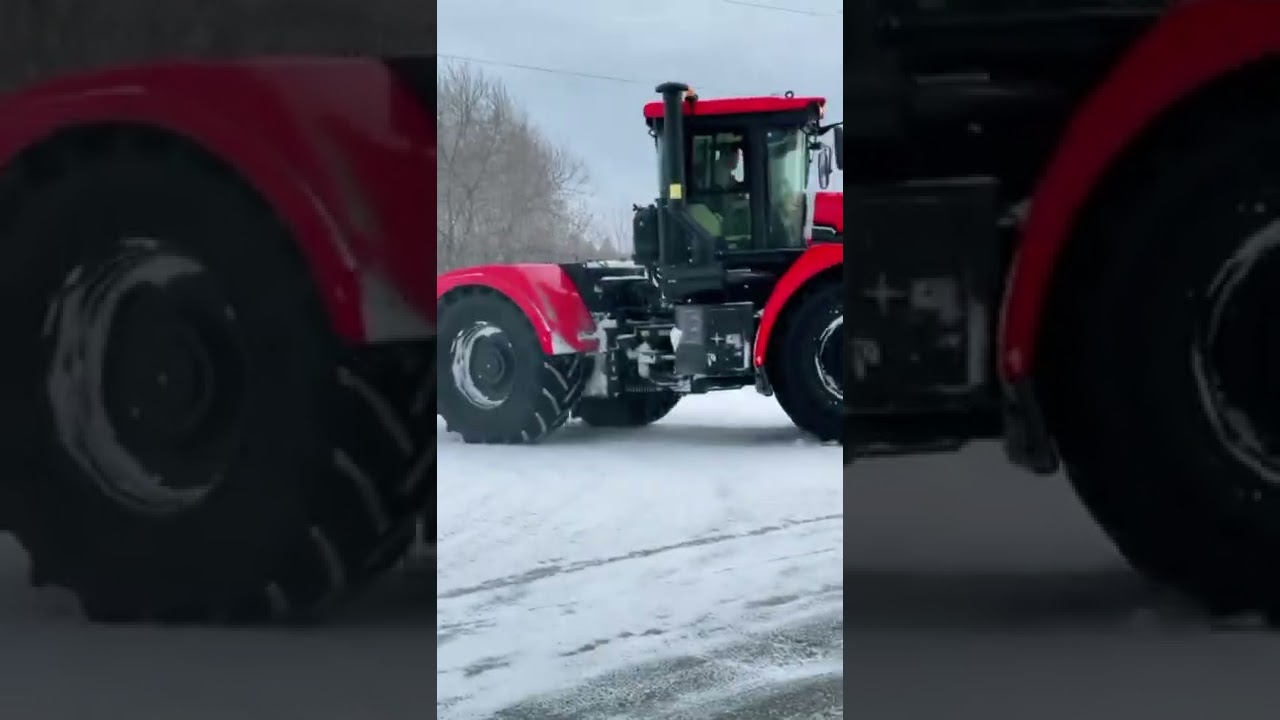 Кировец#к-742#зима