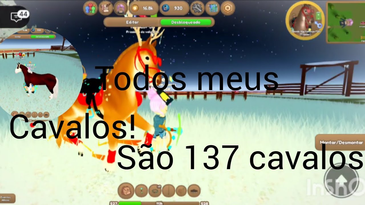 Todos meus cavalos(SÃO 137!)escolham cavalos pra mim fzr um vdo específico deles!-whi-ep-34