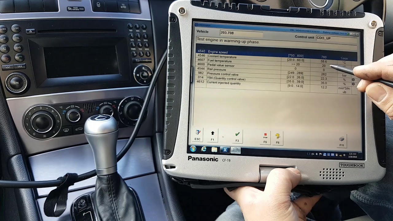 Mercedes CLC220 CDI 2010 randomly not starting and cutting out. Fault finding and repair.