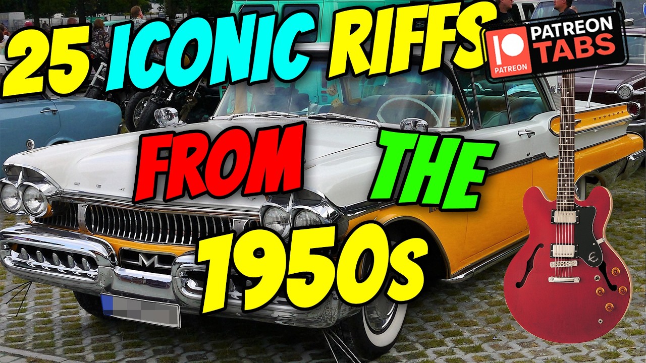 25 Iconic Guitar Riffs from the 1950s | Travel Back in Time