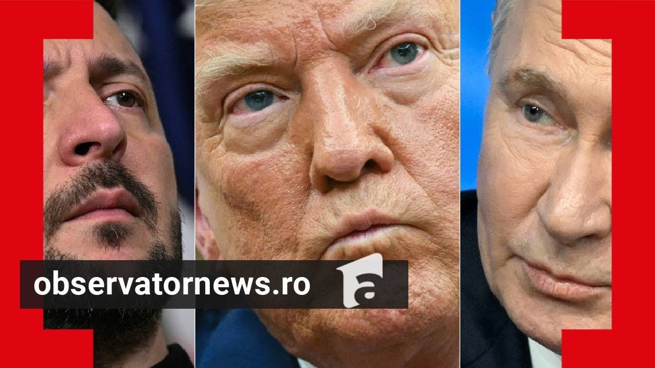Trump ia în considerare să îl invite pe Zelenski la întâlnirea cu Putin din Alaska, vinerea viitoare