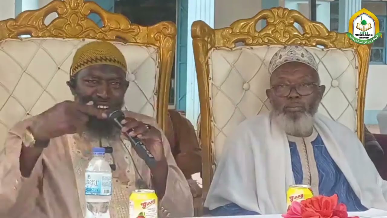 Religious lecture, Sheikh Fakebba Ceesay Hafizahoullah. Titled: How to welcome Ramadan 