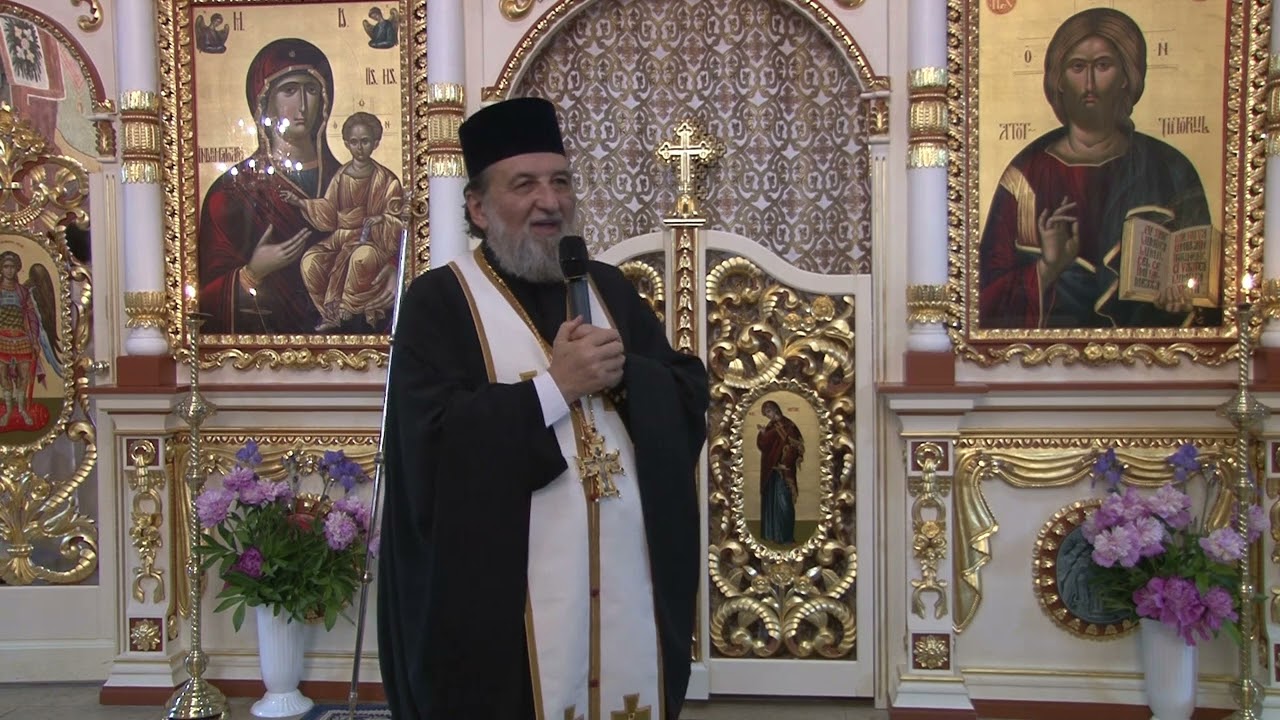 Panegiric pentru Pr. Visarion Iugulescu - Pr. Prof. Justinian Cîrstoiu