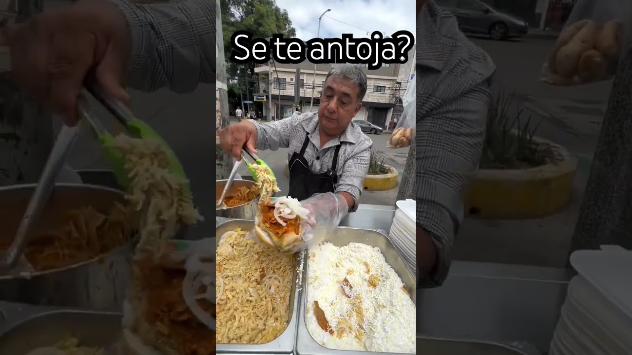 La Guachilotorta de Don &aacute;ngel en la CDMX  torta de tamal  #cdmx  #guachilotorta #guajolota #comida