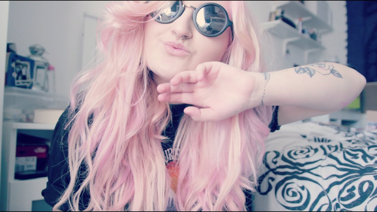 HOW TO: PASTEL PINK HAIR USING BLEACH LONDON | Joely Thompson