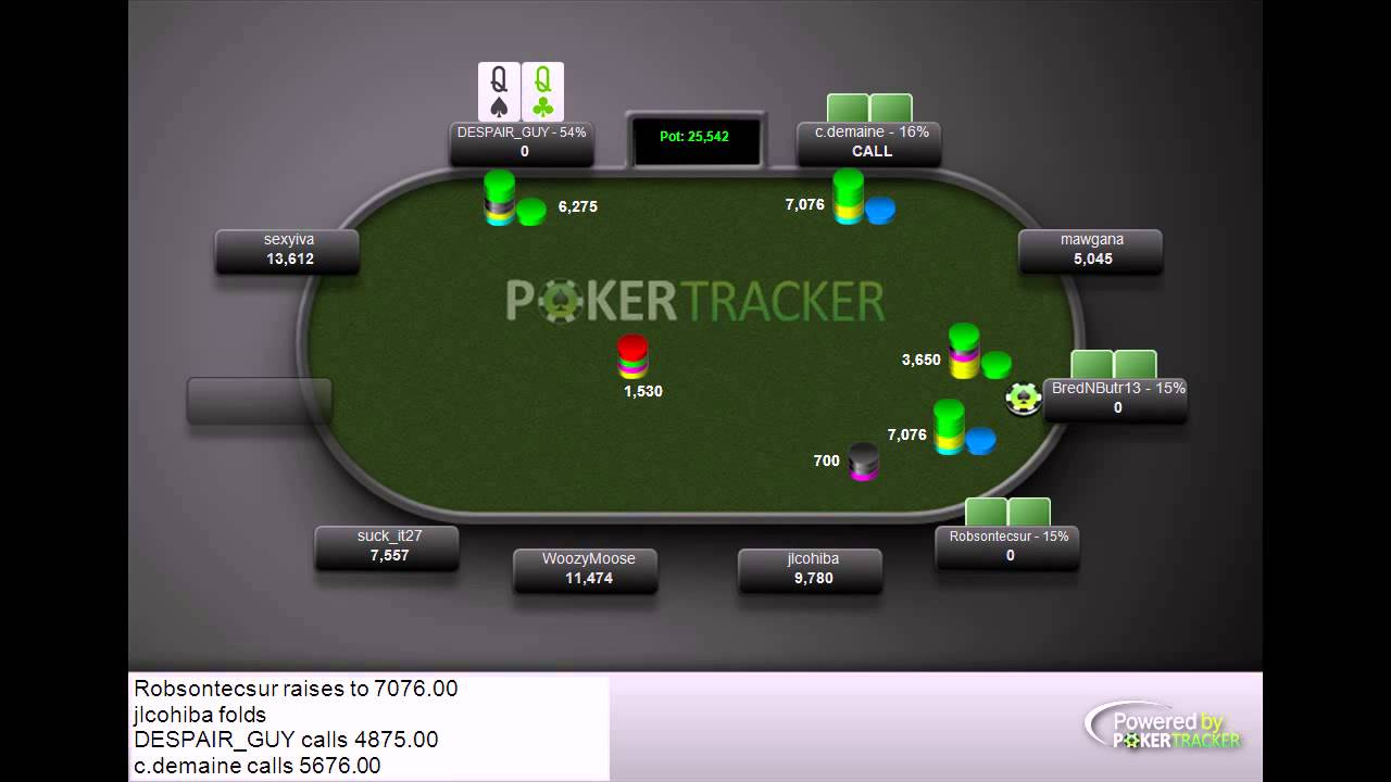 PokerTracker Playback - 888 Poker Hand #708044546