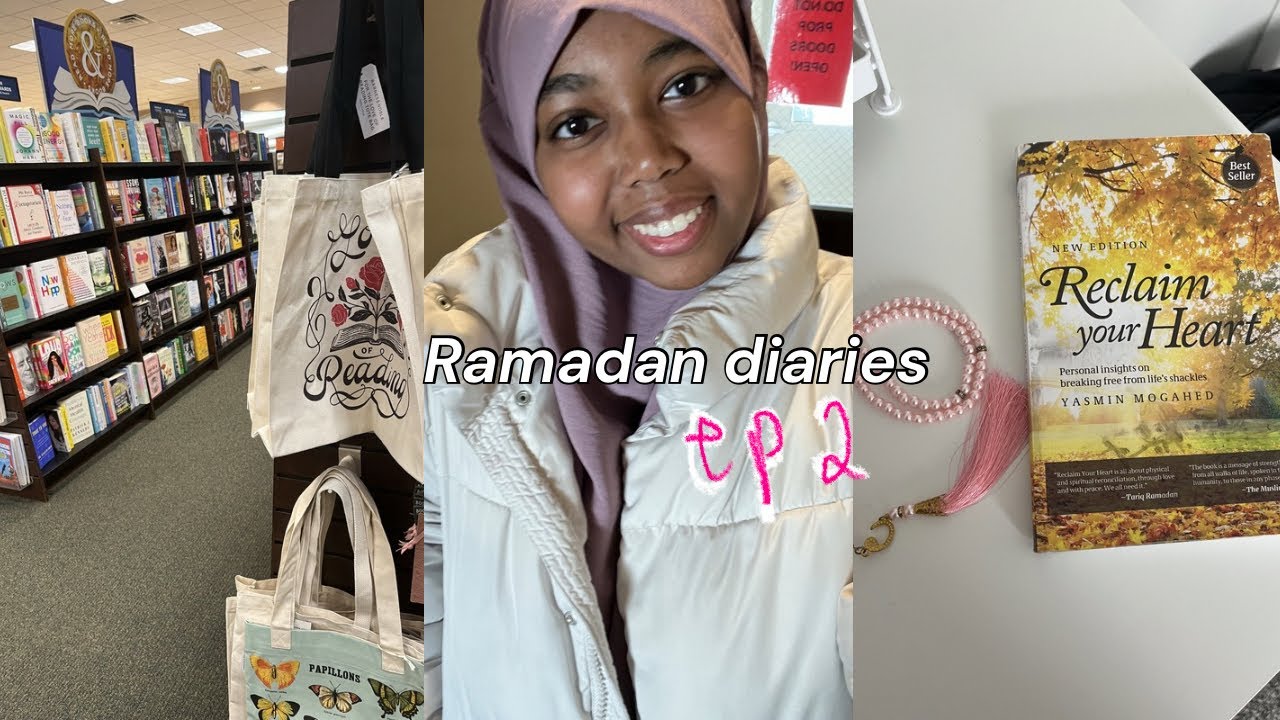 ramadan diaries ep 2: first week, exams, uni 📖📓