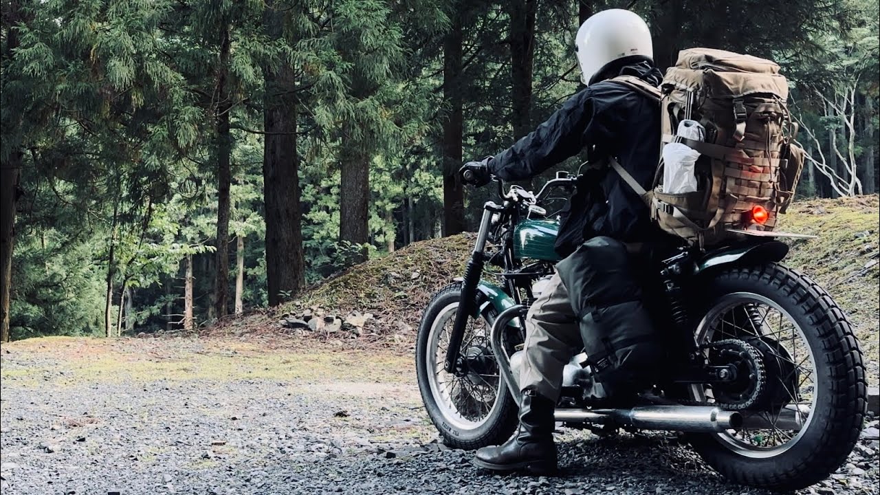 疲労で目的達成できずバイクキャンプ旅2日目W650 I was too fatigued to accomplish my goal. Motorcycle Camping Trip