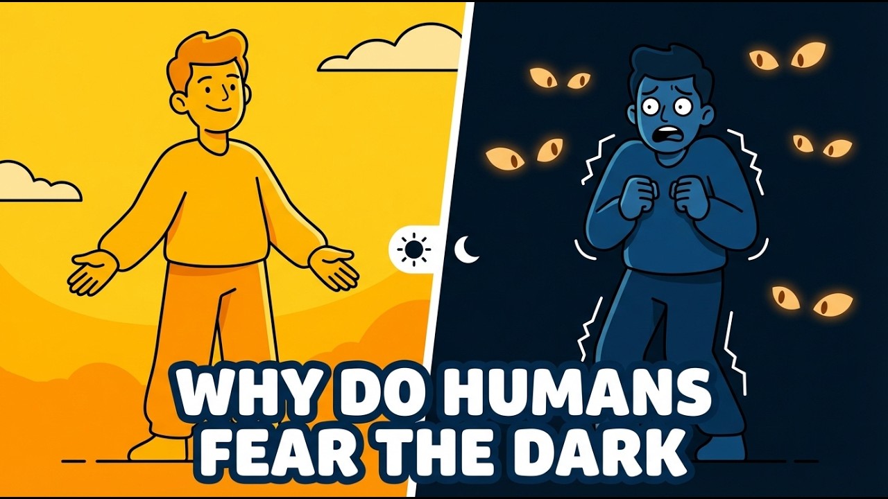 Why Do Humans Fear the Dark? Your Brain Is Hiding Something 🧠🌑
