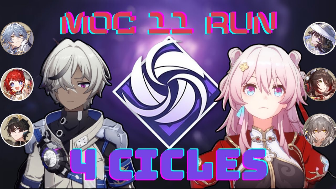 My first Arlan run & hunt march 0 cicle - moc 11 gameplay - hsr 3.8