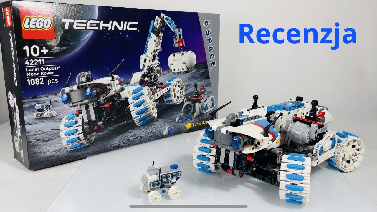LEGO 42211 Technic Lunar Outpost Moon Rover Space Vehicle / Recenzja