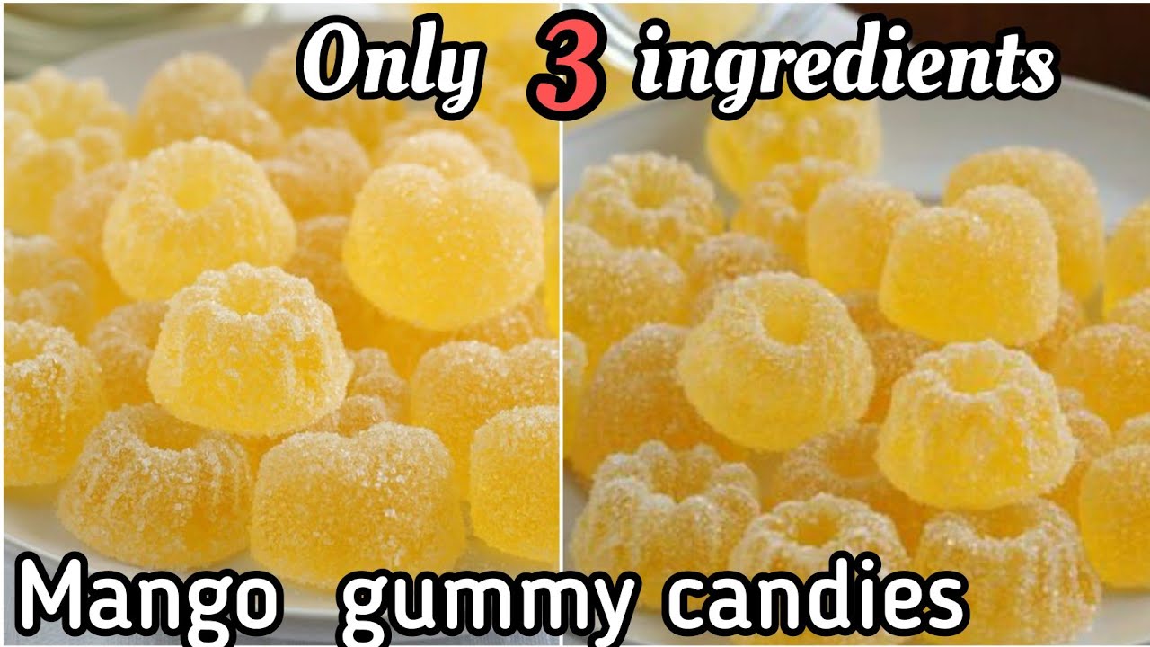 Mango gummy candy | Mango jelly candy | Jello Candy Recipe | Gummy Candy Recipe | Chachis Guide