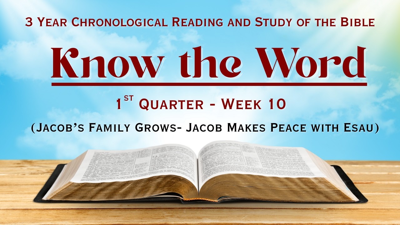 Know the Word (Week 10) (March 11, 2026)