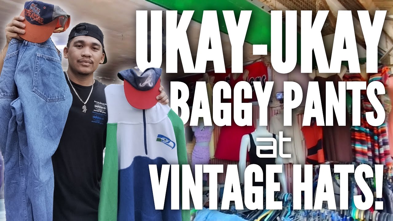 Ukay-ukay Shopping sa Bulacan! Vintage Hats at Baggy pants scored | MAGKANO KAYA ANG KITA SA UKAY?