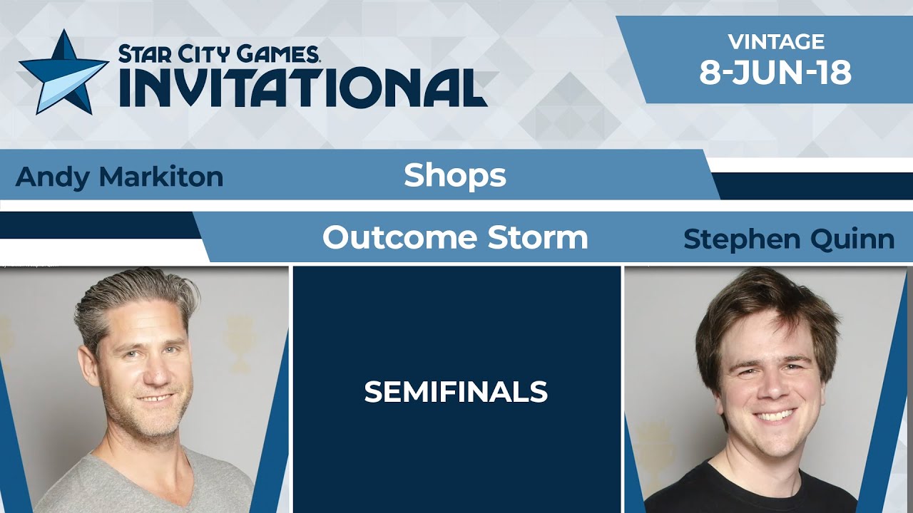 SCGCON: Semifinals - Andy Markiton vs Stephen Quinn | Vintage