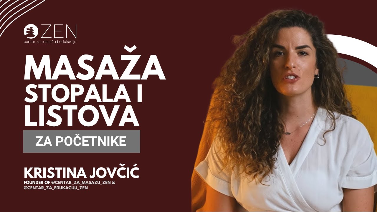 Masaža stopala i listova za početnike