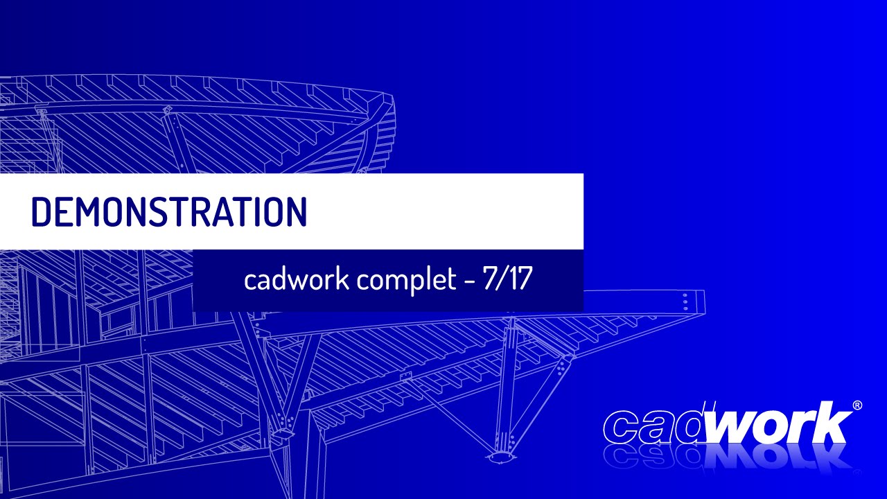 DEMO cadwork utilisation complete - 7/17 - Module paroi automatique ossature bois