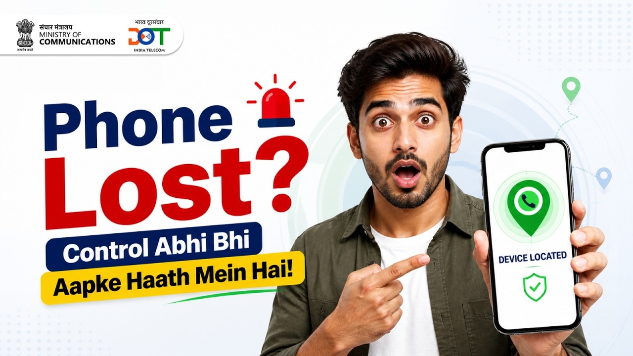 Phone Lost or Stolen? Block It Instantly | Sanchar Saathi