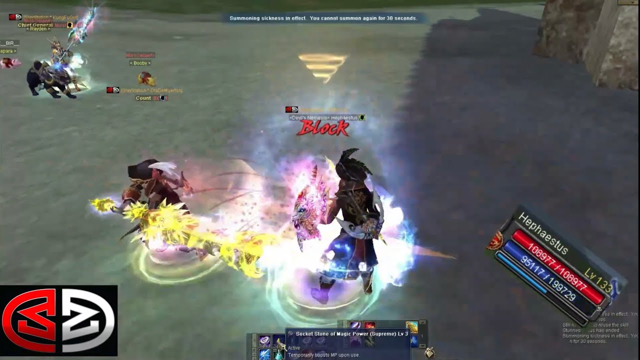 [+15] Hephaestus(S/S) PVP Vs [+15] SC4R  ( Warrior / Warlock ) - Aeolus - Silkroadonline
