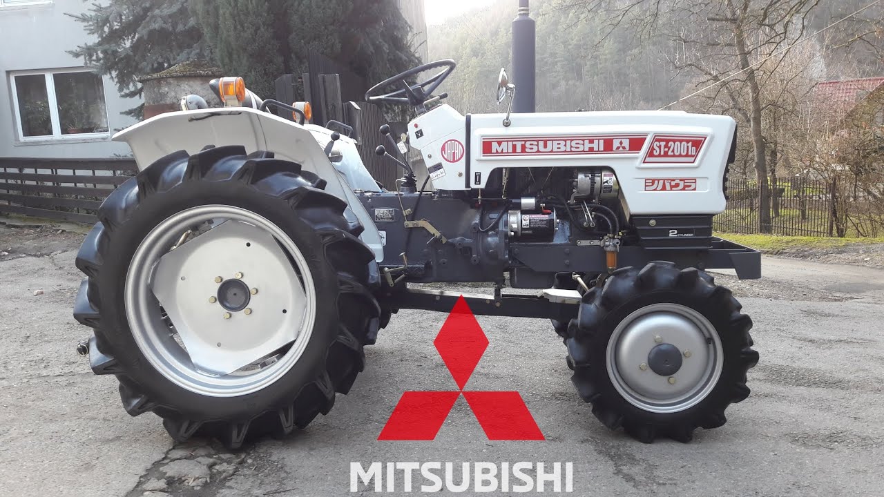 Mitsubishi Satoh ST-2001D 20KM 4x4 Mini Traktorek Japoński / Japanese Compact Tractor