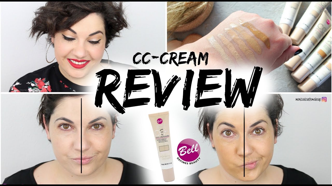 CC-Cream BELL  - Swatches , primeras impresiones, tutorial de maquillaje♥️ ⎥Monica Vizuete
