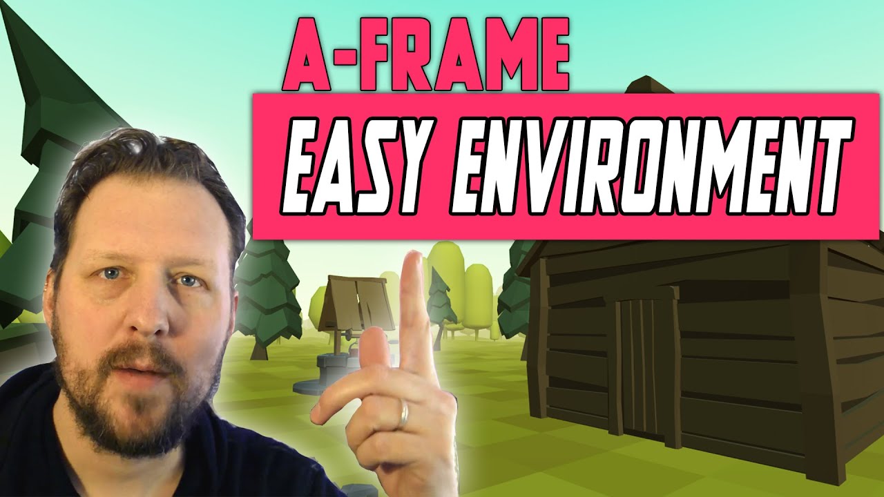 Easy Environment in A-Frame (beginner tutorial)