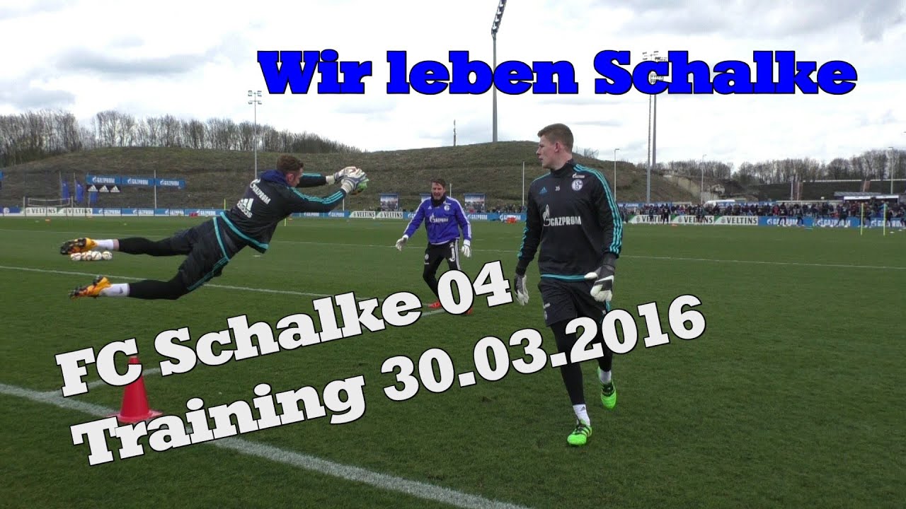 Schalke Training 30.03.2016   沙尔克04