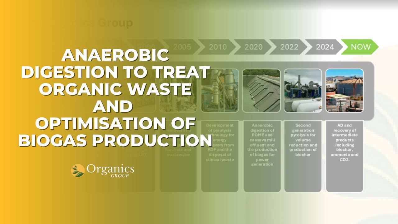 SABIA  Anaerobic Digestion to treat organic waste and optimisation of biogas production