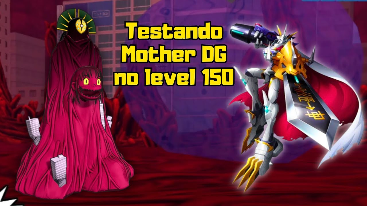 Test lv 150 DG Mother D-reaper - Digimon Masters Online