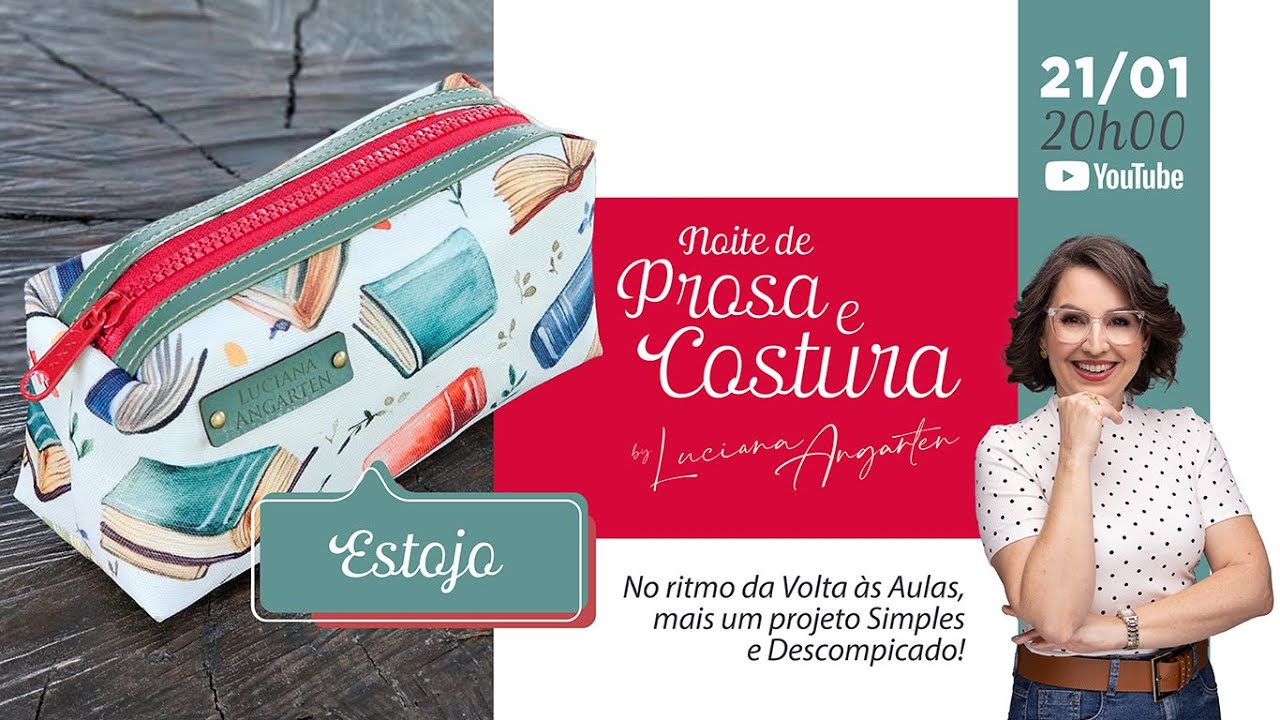 😍✂️ Noite de Prosa e Costura