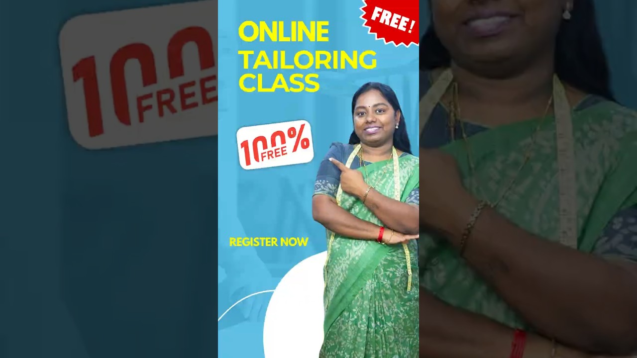 Tailoring class|online zoom| 