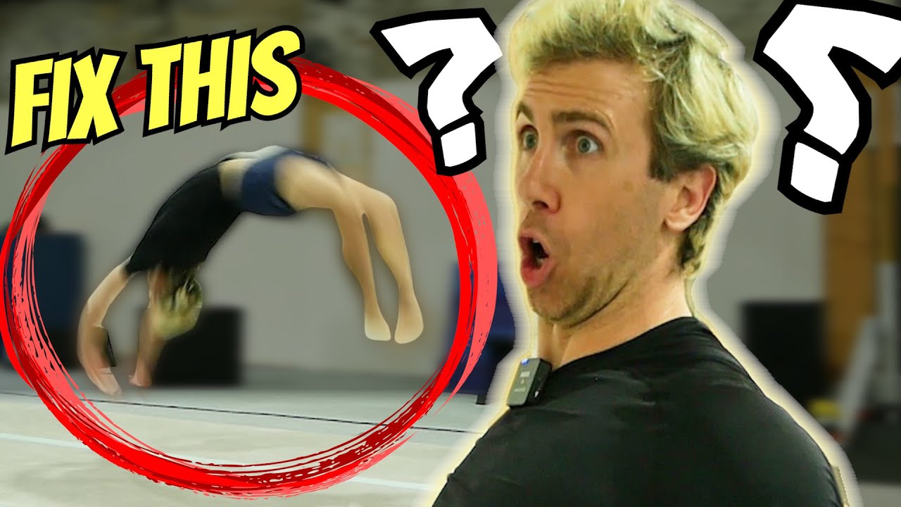 If Your Back Handspring Feels Off, Watch This