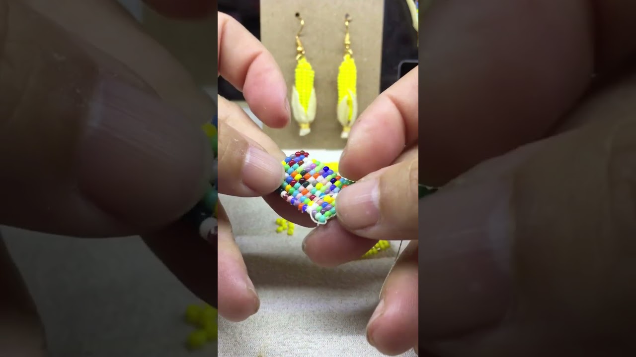 Elaboración elotitos para aretes o dije