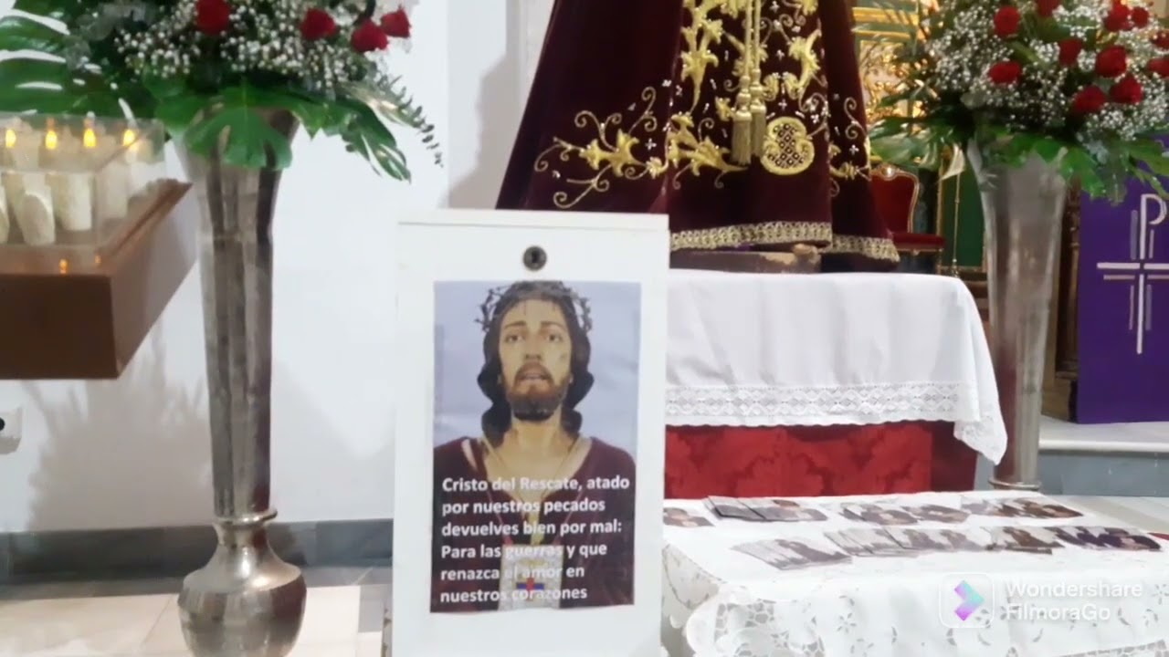 Besapies del Cristo del rescate Beniel 2022