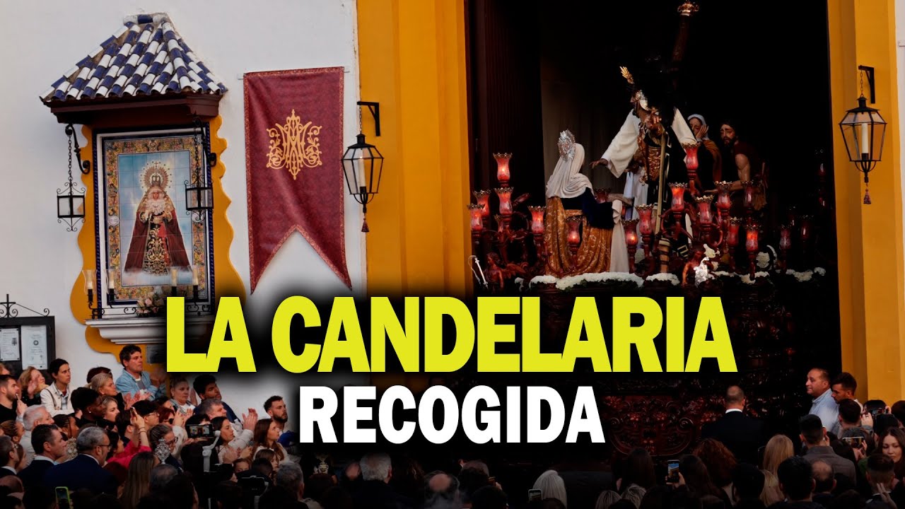 4K | RECOGIDA LA CANDELARIA | Domingo de Resurrección 2025 | Lágrimas de Dolores | Vannio Producc.