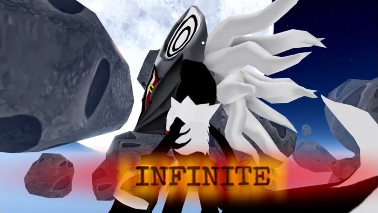 Infinite boss fight intro and outro with infinite's theme in Sonic speed simulator