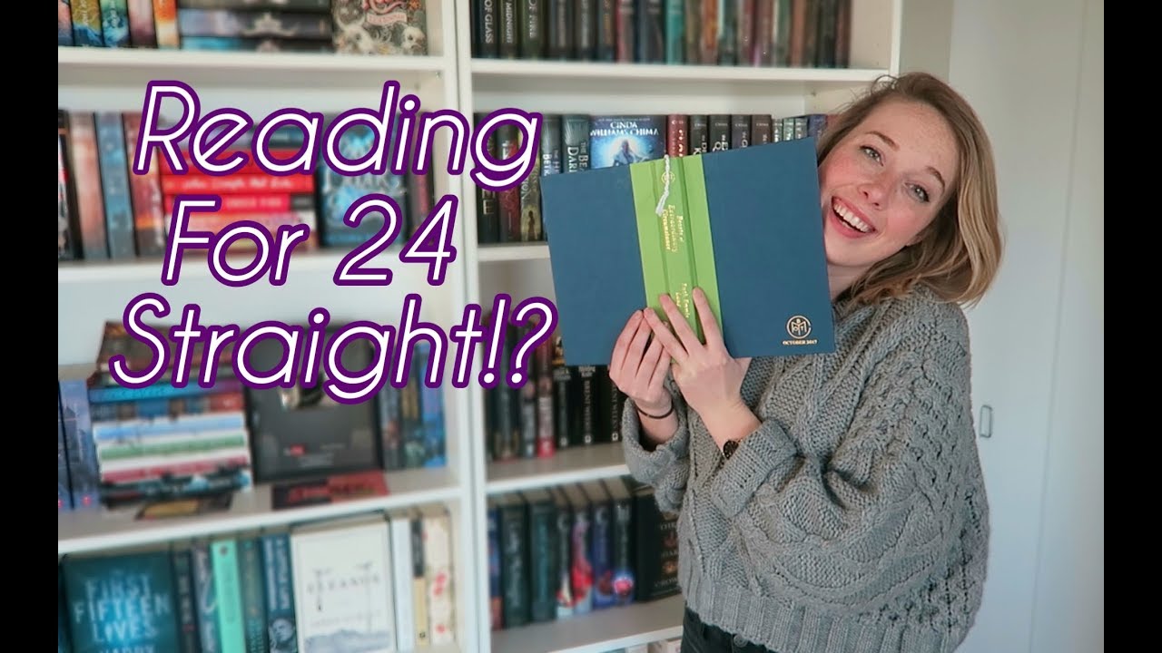 Reading Vlog: READING FOR 24 HOURS STRAIGHT!